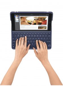 Logitech_Create KB 9.7 Top Blue